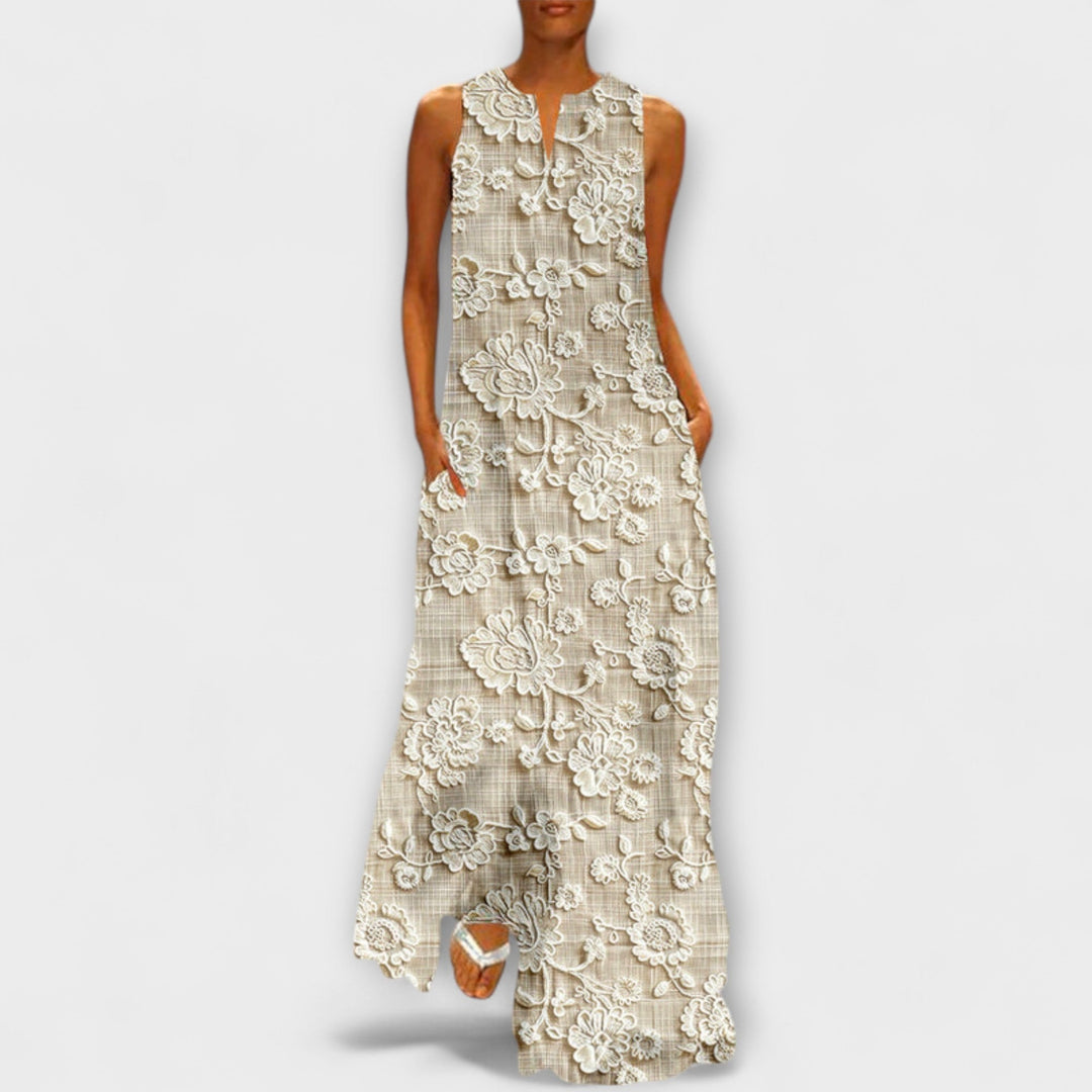 Lily - Robe avec motif en dentelle