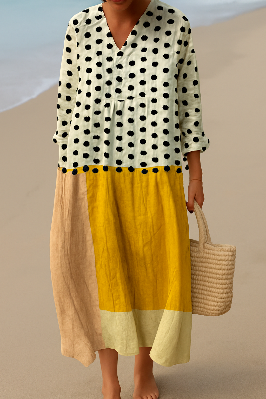 Sofie| Robe artistique – Beauté naturelle qui attire l'attention