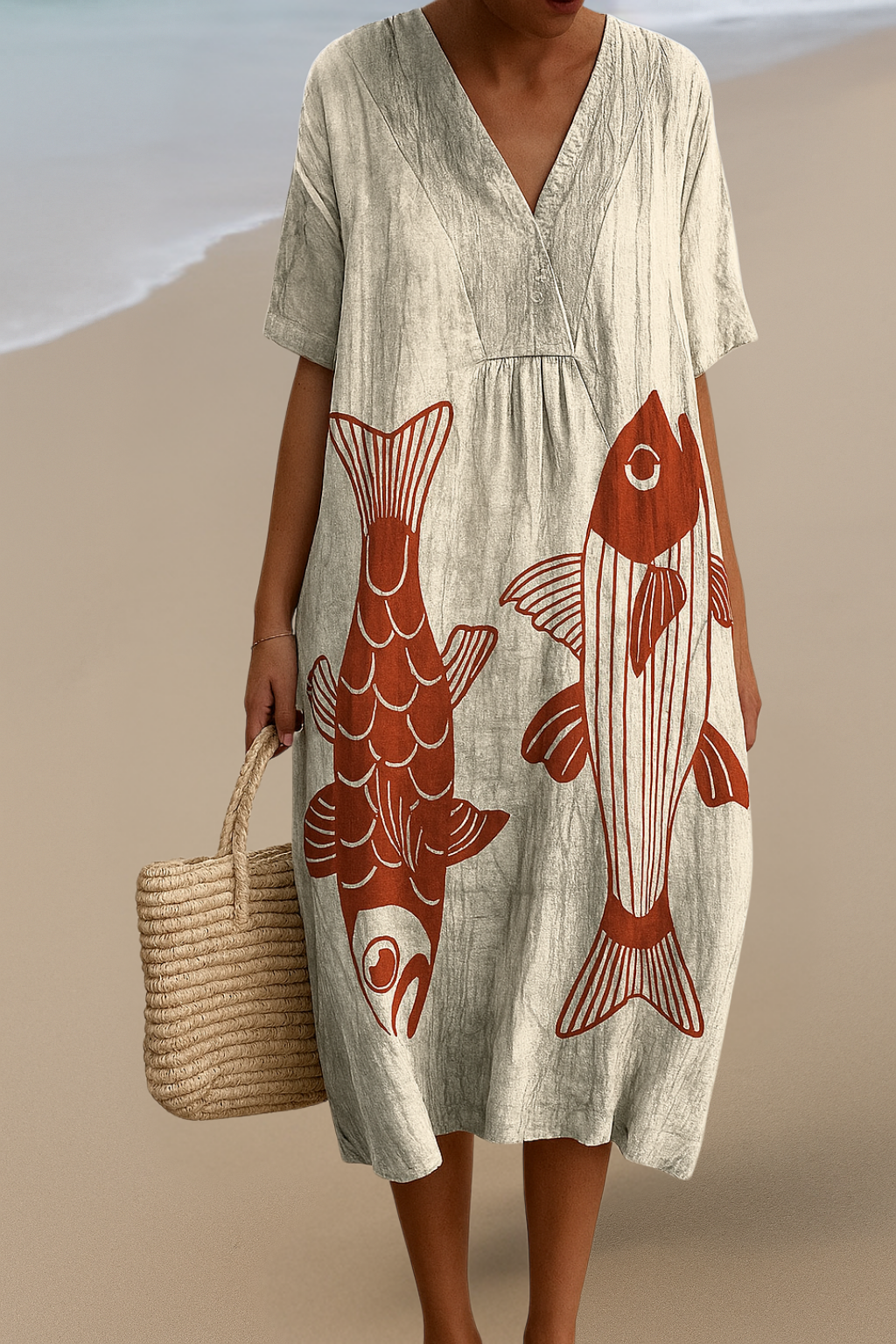 Sofie| Robe inspirée de l'art – Beauté naturelle qui attire l'attention