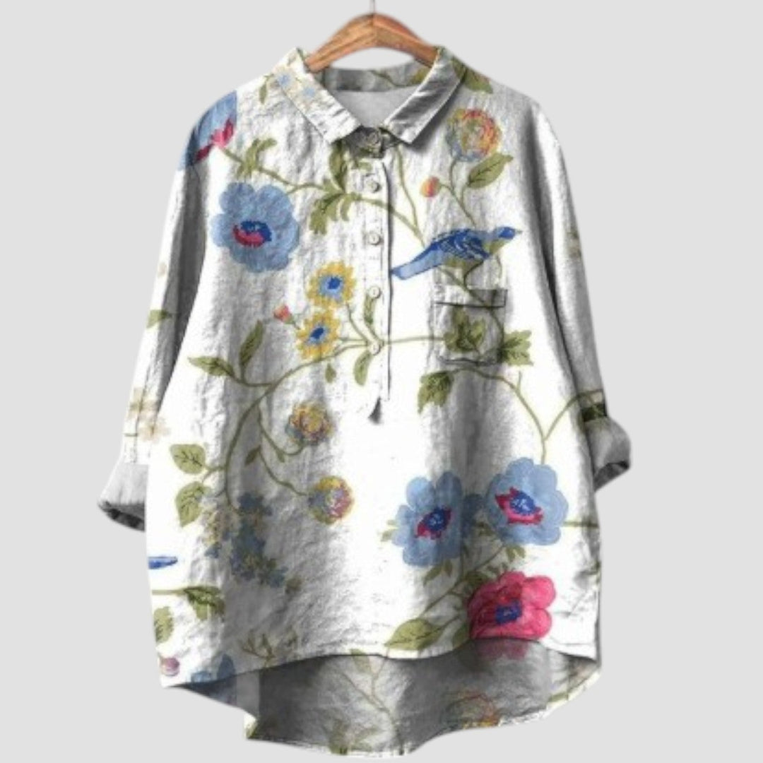 Viviana | Blouse légère au motif original