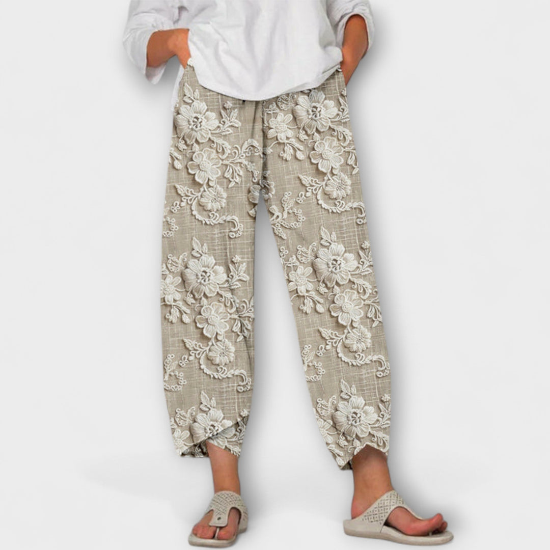 Abigail - Pantalons Imprimés Confortables