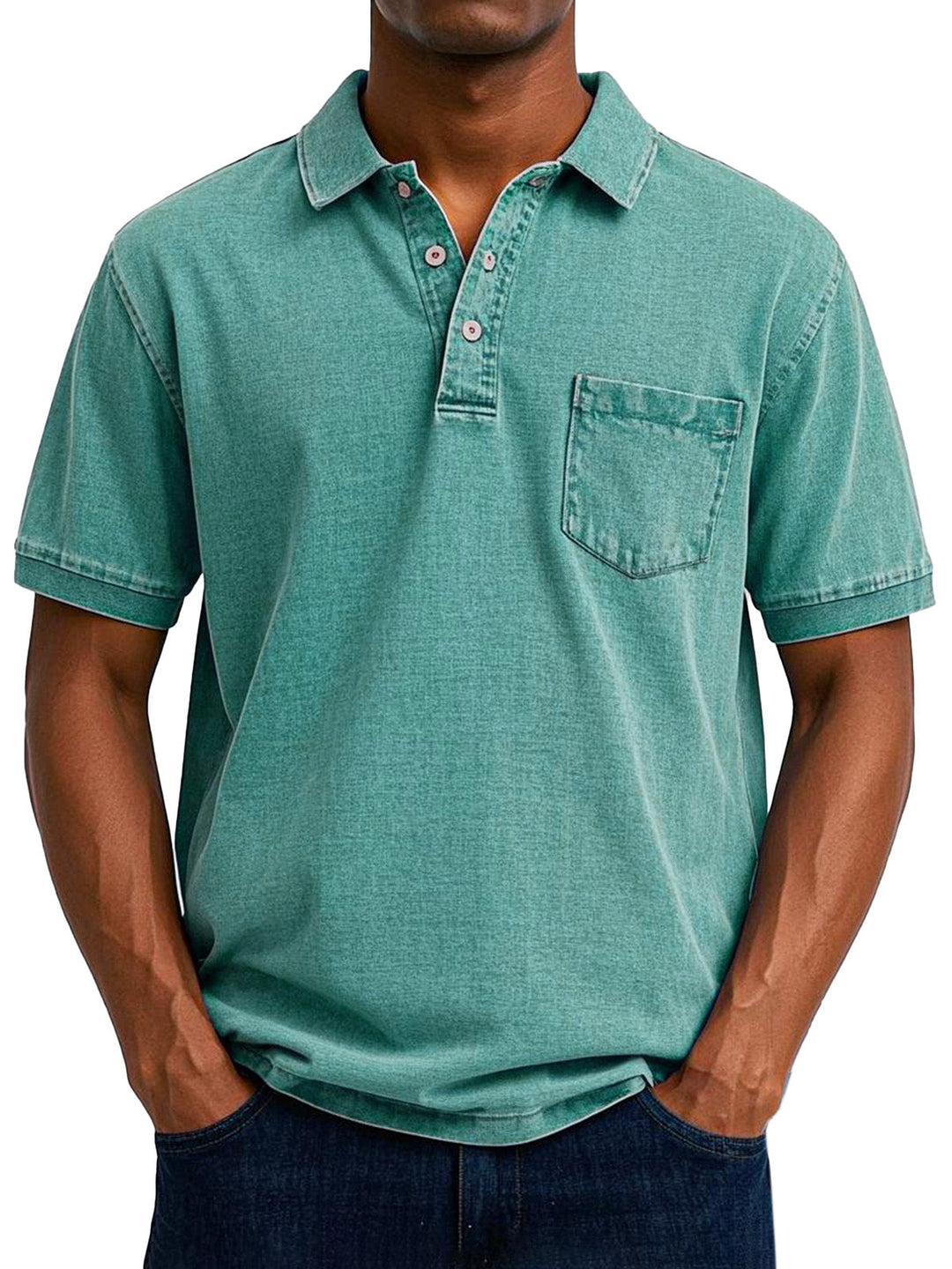 Benoît | Polo décontracté vintage pour hommes