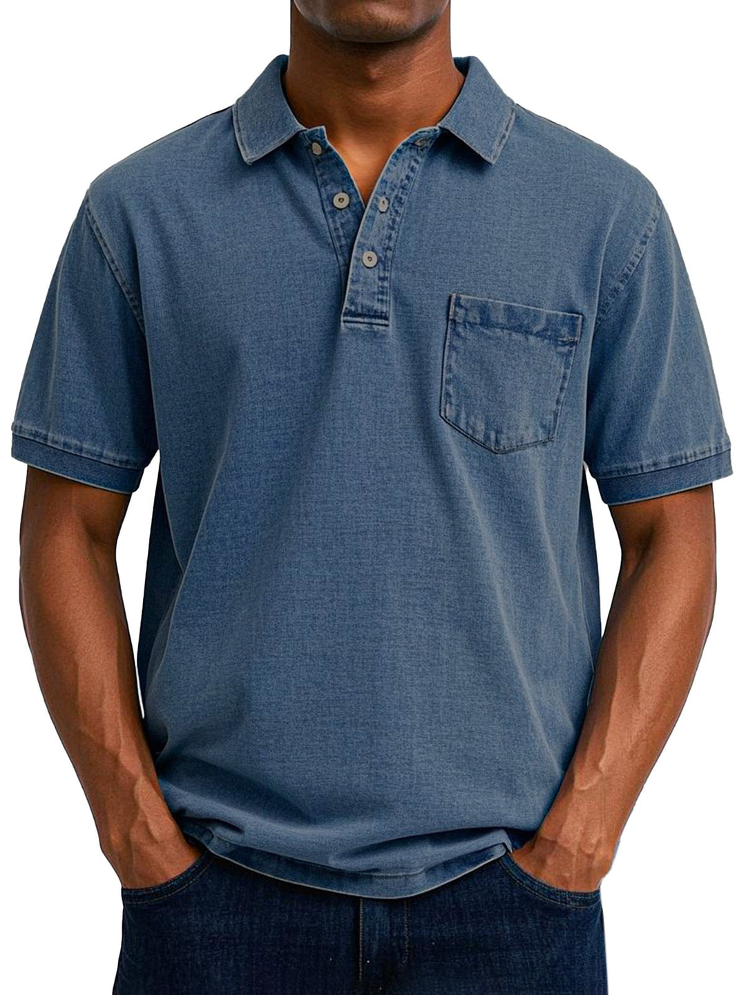 Benoît | Polo décontracté vintage pour hommes