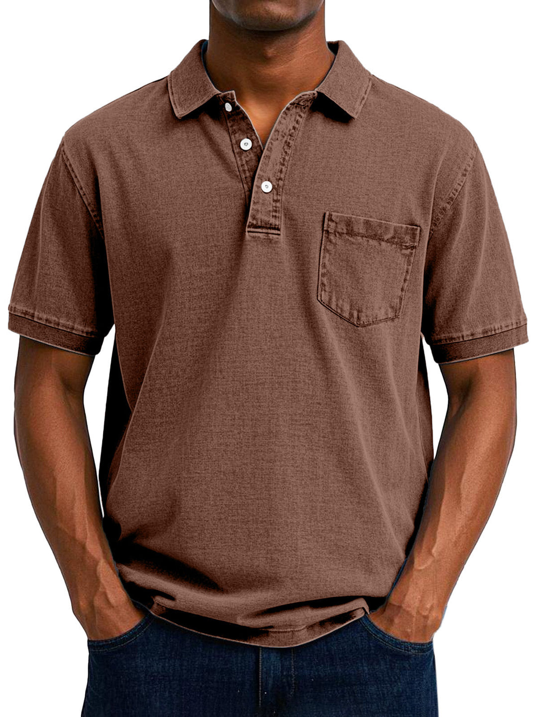 Benoît | Polo décontracté vintage pour hommes