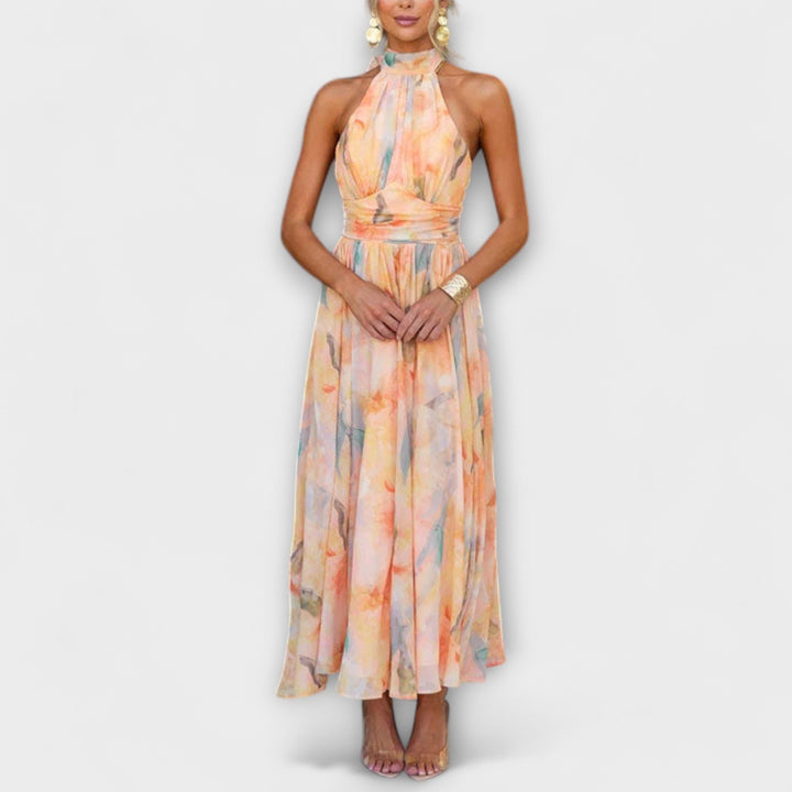 Giulia™ | Robe Longue avec Décolleté Américain