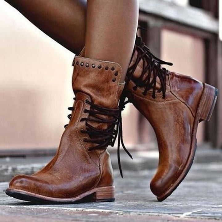 Anita - Bottines en Cuir Élégantes