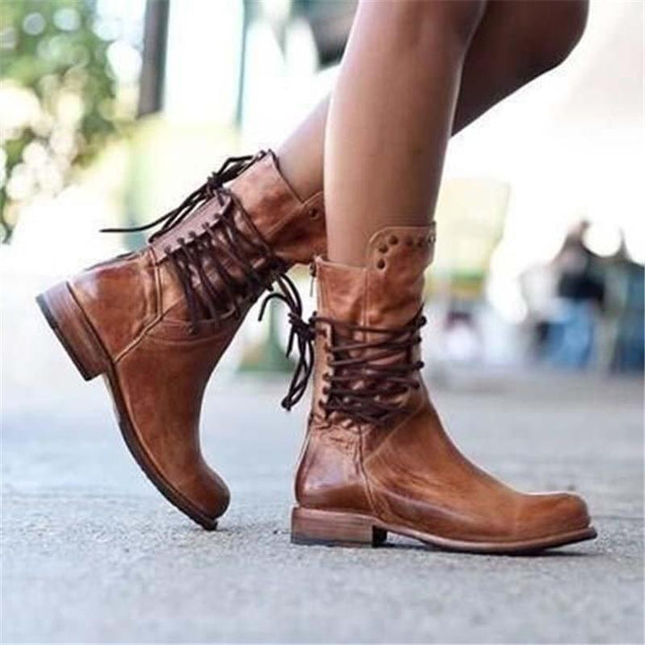 Anita - Bottines en Cuir Élégantes