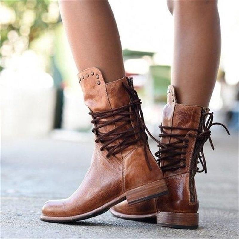 Anita - Bottines en Cuir Élégantes