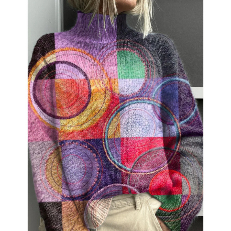 Celu - Pull Col Roulé Vibrant