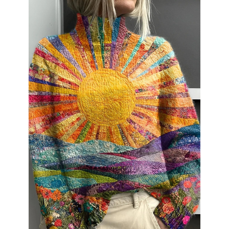 Celu - Pull Col Roulé Vibrant