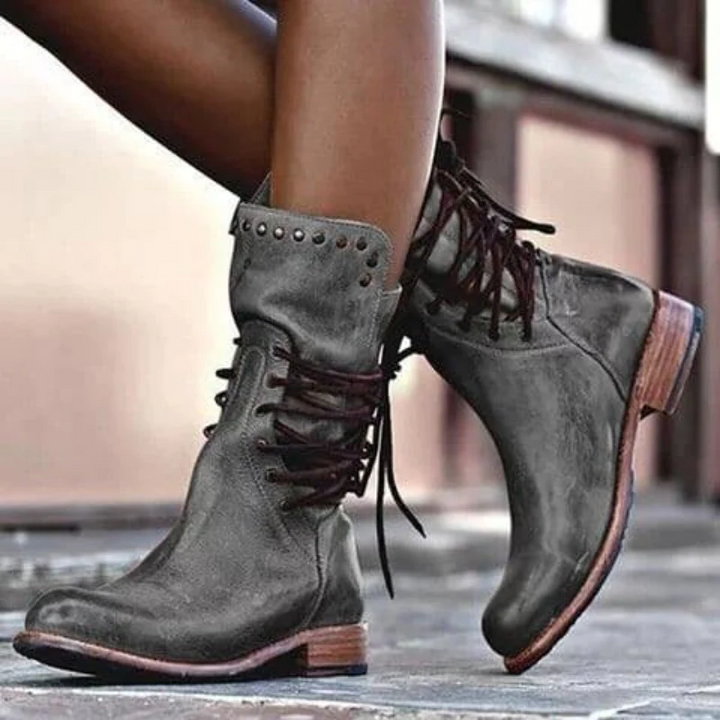 Anita - Bottines en Cuir Élégantes