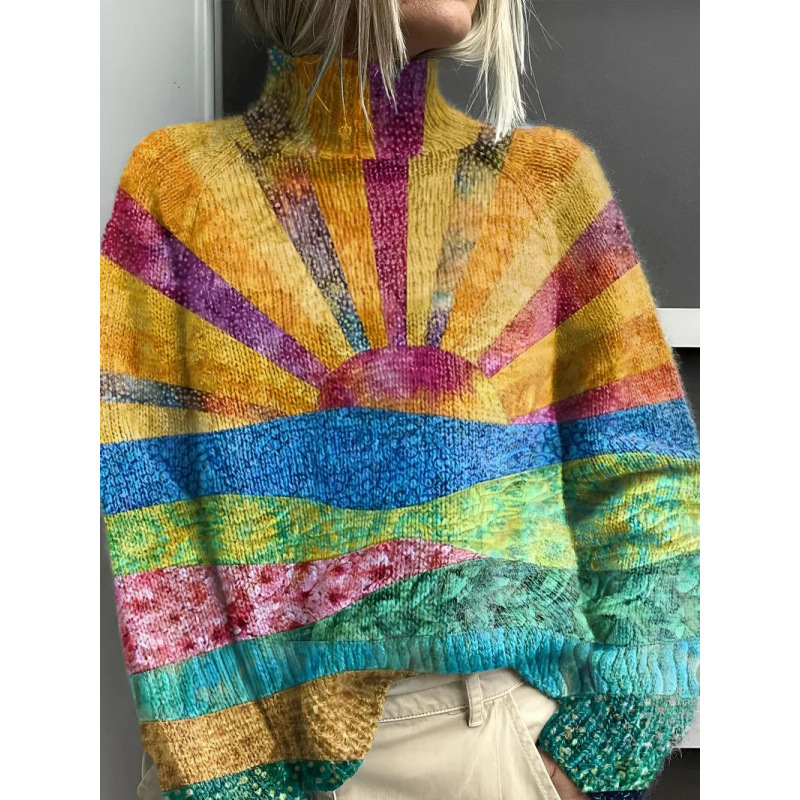 Celu - Pull Col Roulé Vibrant