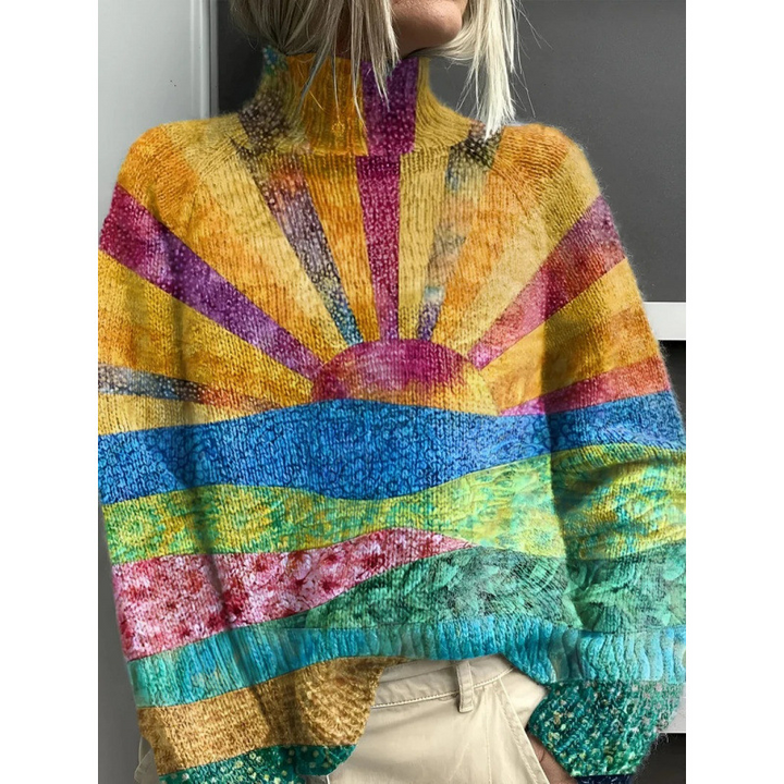 Celu - Pull Col Roulé Vibrant