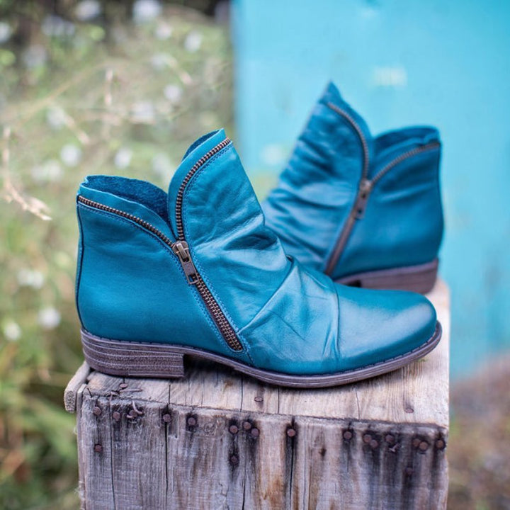 Vianne™ | Bottines Élégantes avec Fermeture Éclair