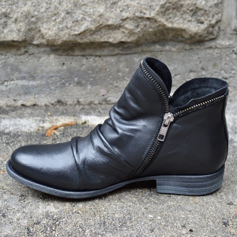 Vianne™ | Bottines Élégantes avec Fermeture Éclair