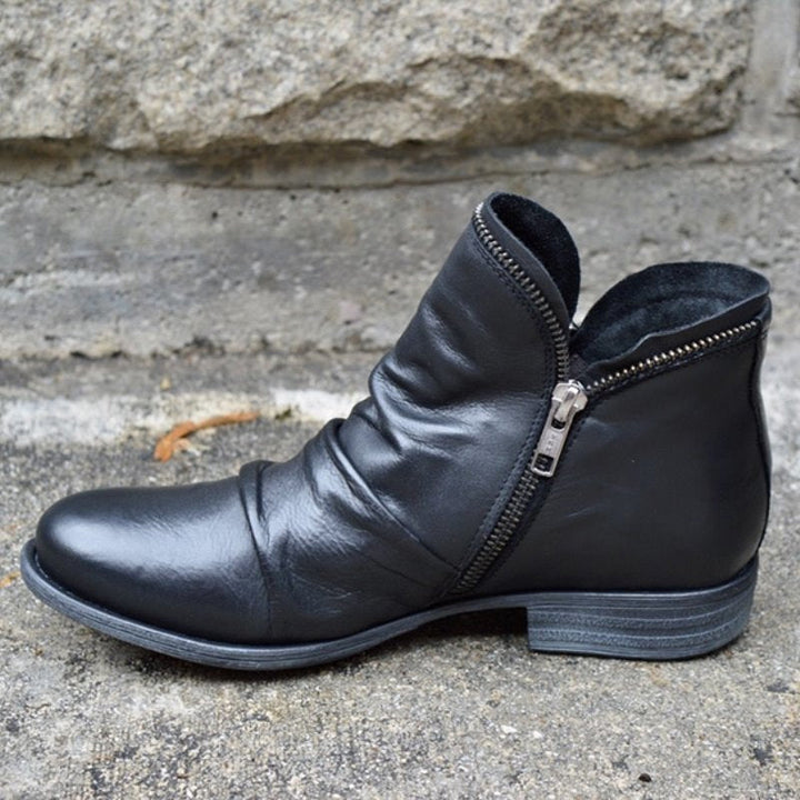 Vianne™ | Bottines Élégantes avec Fermeture Éclair