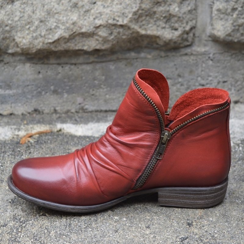 Vianne™ | Bottines Élégantes avec Fermeture Éclair
