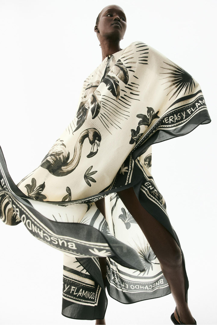 Caftan Flamant d'Or