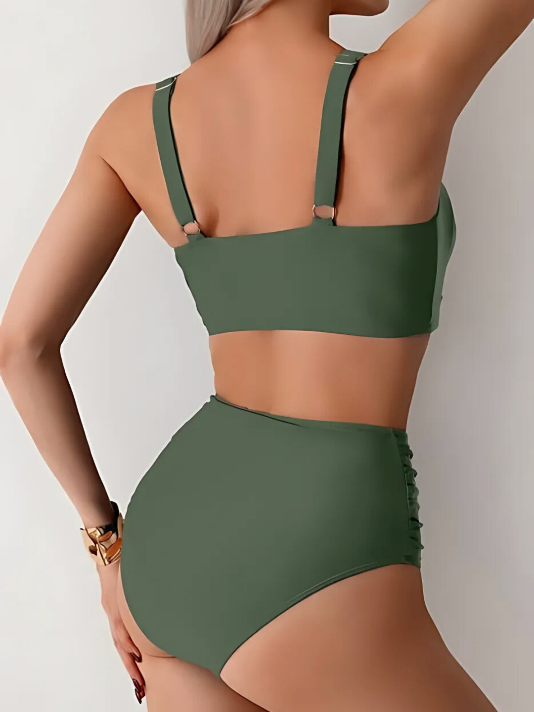 Abélise | Bikini bandeau à volants
