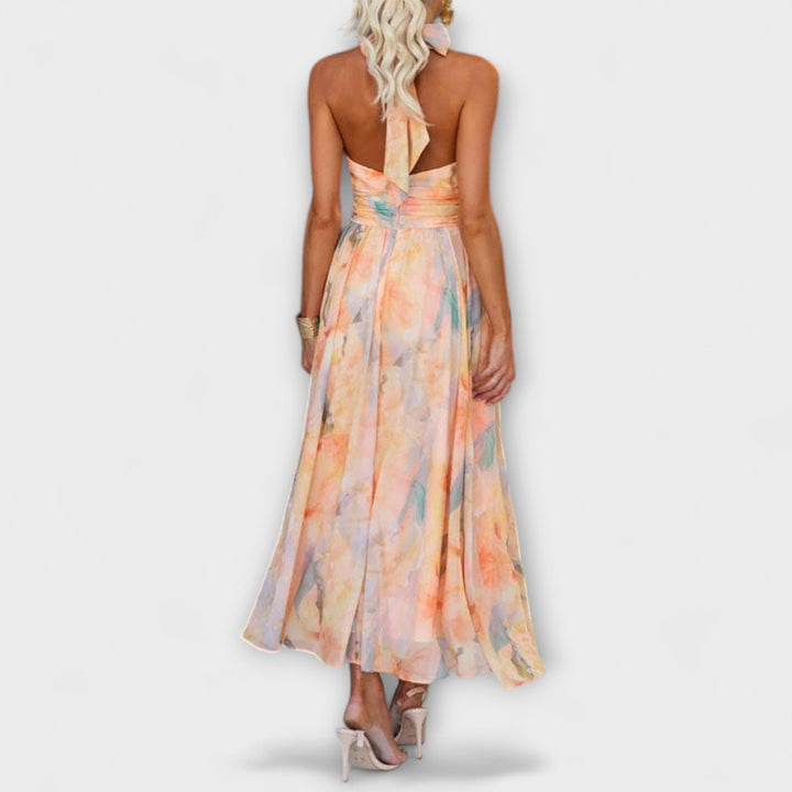 Giulia™ | Robe Longue avec Décolleté Américain