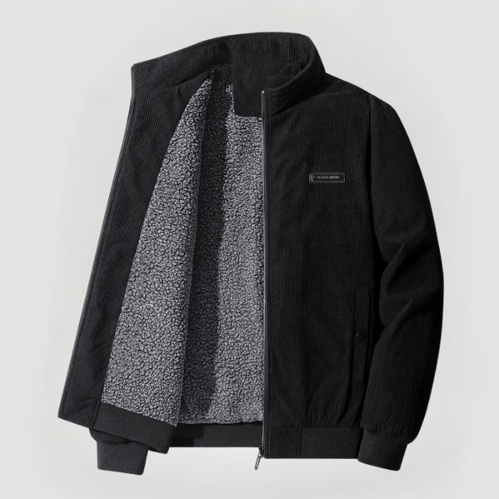 UDO - Veste en velours côtelé avec doublure en polaire