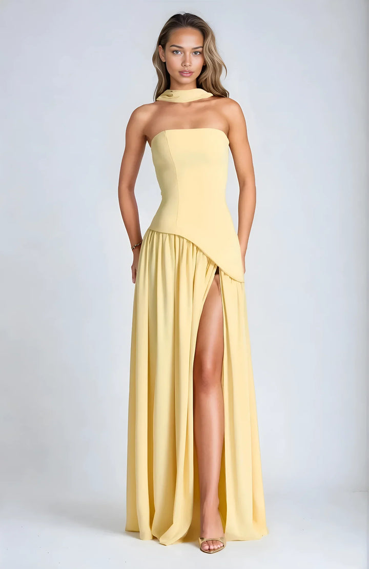 Alessia™ | Robe Asymétrique avec Choker