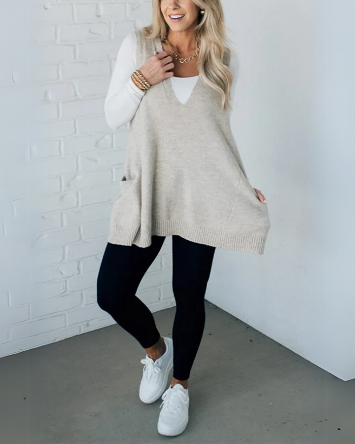 Arola - Gilet Tricoté Confortable