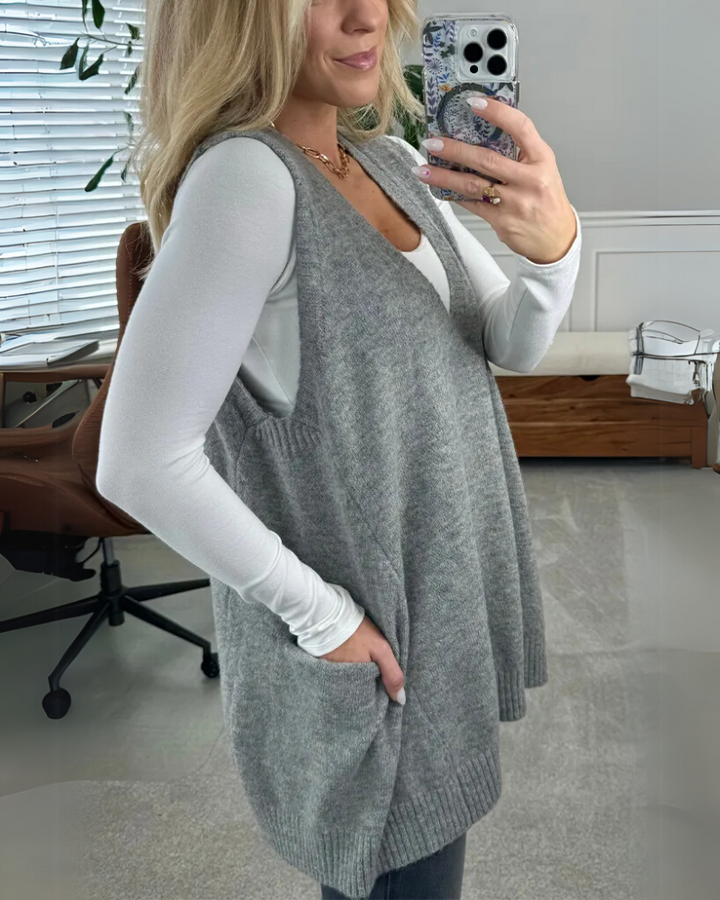 Arola - Gilet Tricoté Confortable