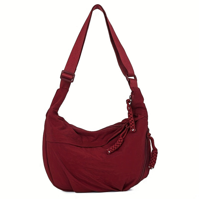Sac à Bandoulière Élégant en Nylon pour Femme