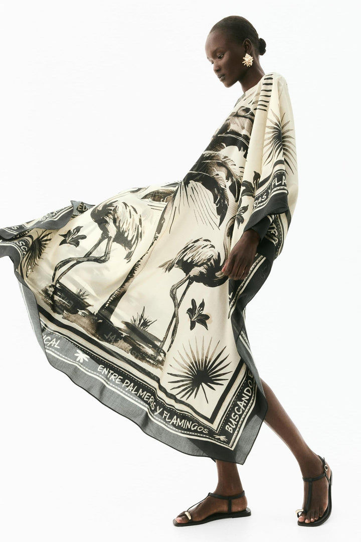 Caftan Flamant d'Or
