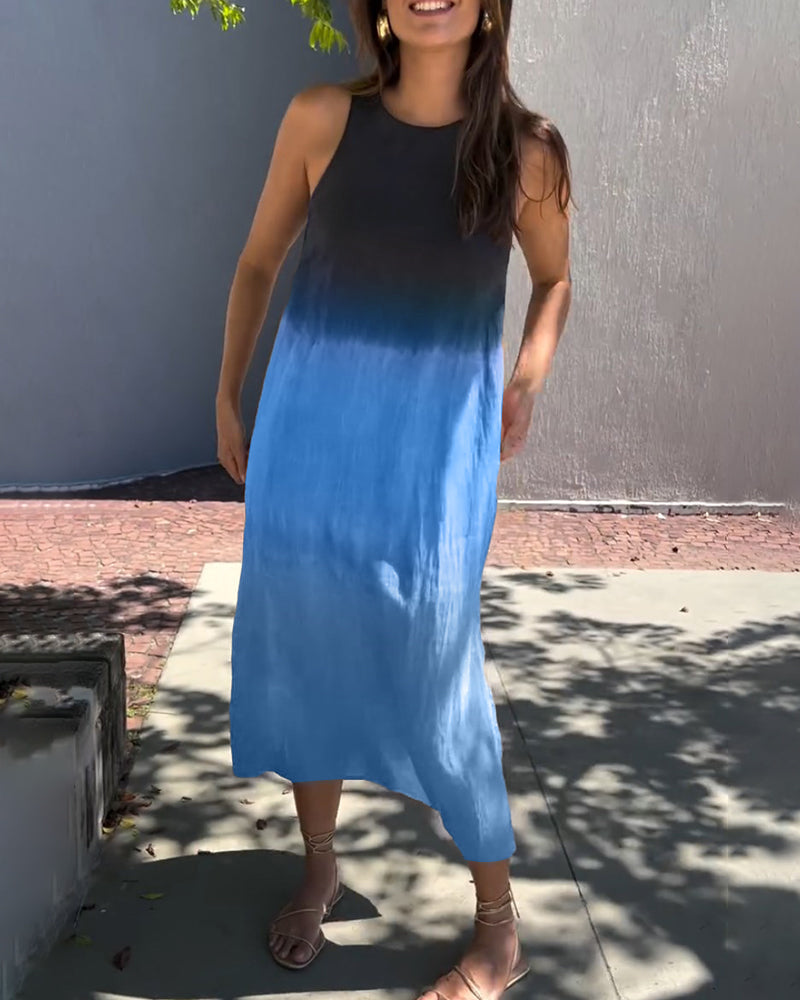 Camille – robe sans manches classique