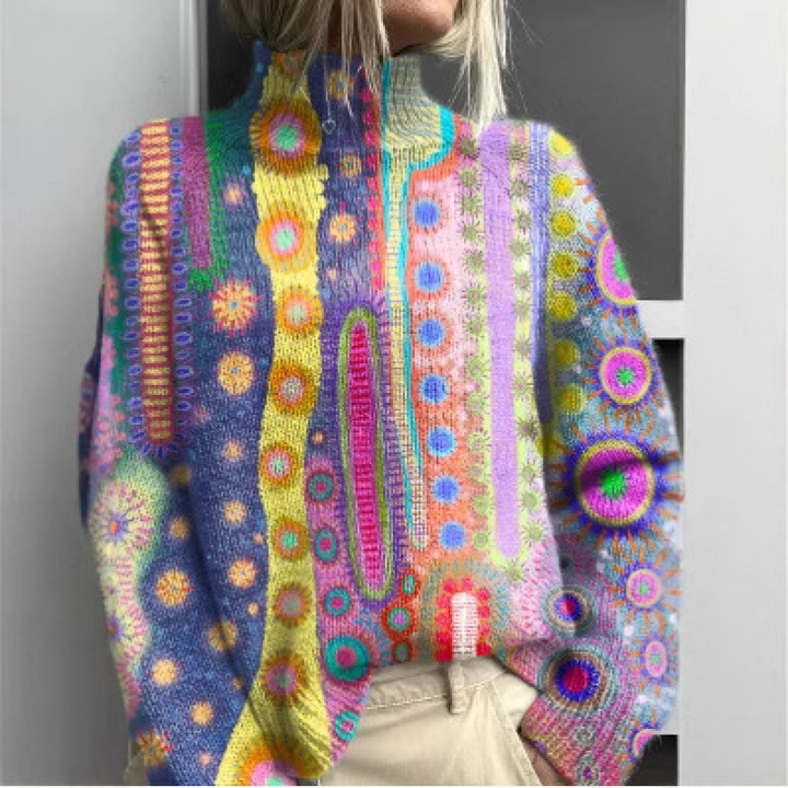 Celu - Pull Col Roulé Vibrant