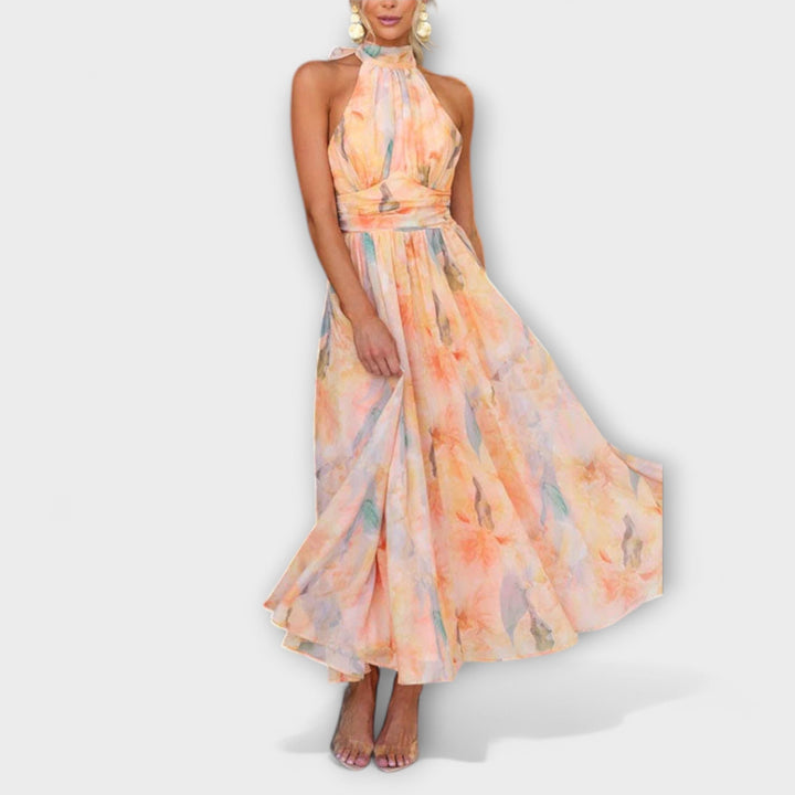 Giulia™ | Robe Longue avec Décolleté Américain