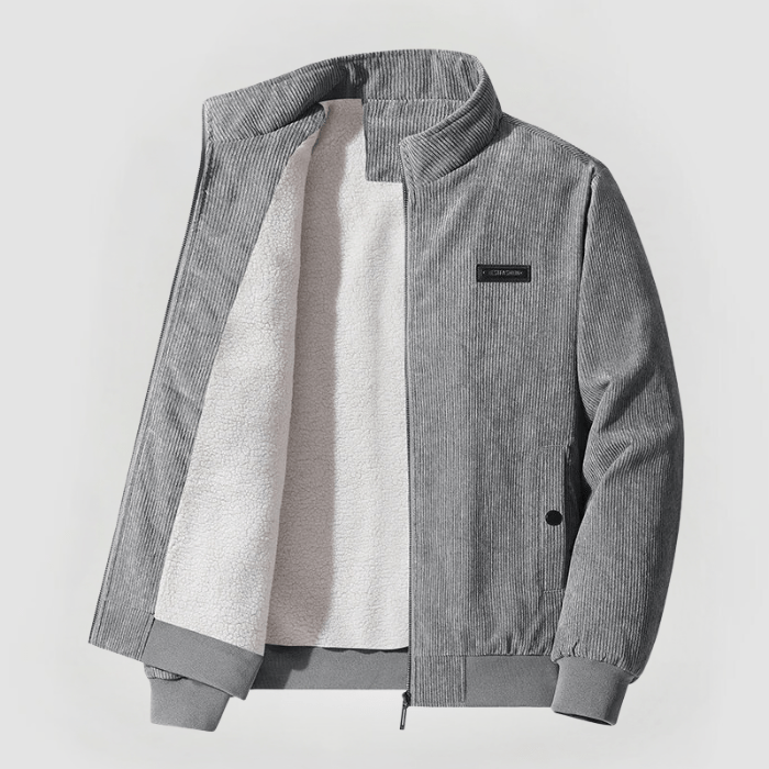 UDO - Veste en velours côtelé avec doublure en polaire