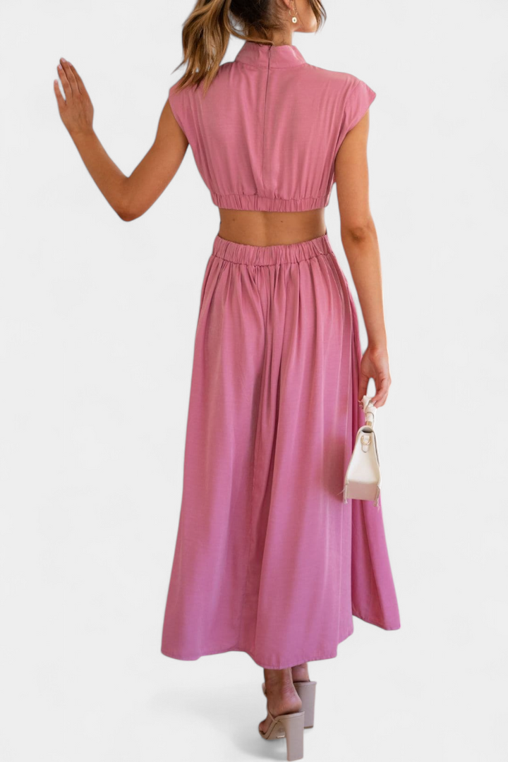 Bérénice | Ensemble robe fendue sur le côté
