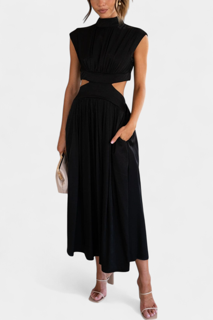 Bérénice | Ensemble robe fendue sur le côté