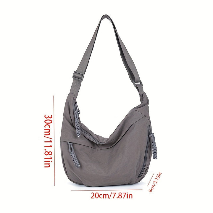 Sac à Bandoulière Élégant en Nylon pour Femme