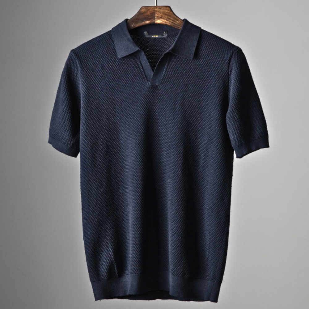 Polo en Maille San Merino