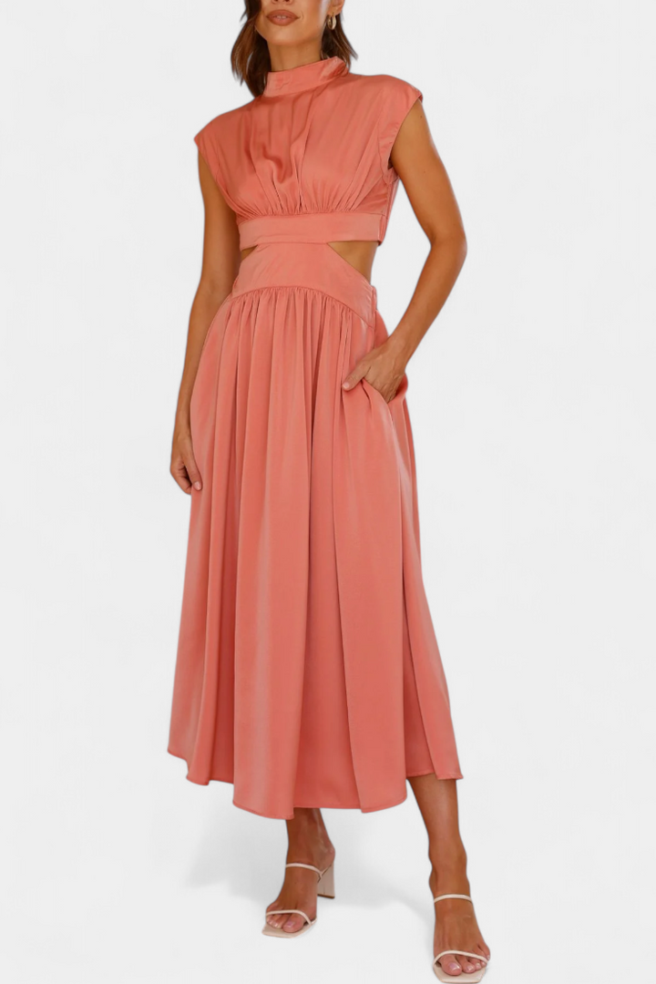 Bérénice | Ensemble robe fendue sur le côté