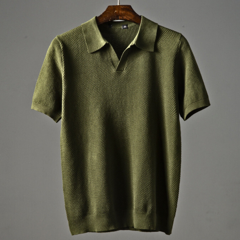 Polo en Maille San Merino