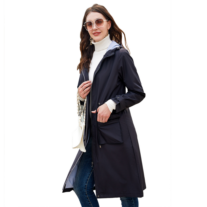 Bethany - Trench-coat Imperméable et Élégant