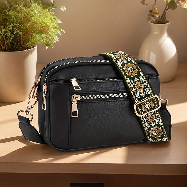 Sac à Bandoulière Carré à la Mode pour Femme