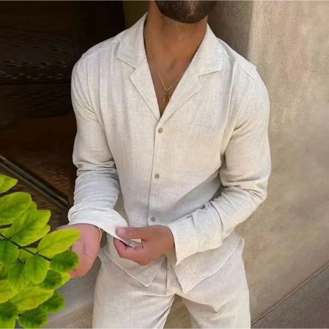 Zeus™ | Ensemble d'Été pour Homme en Lin