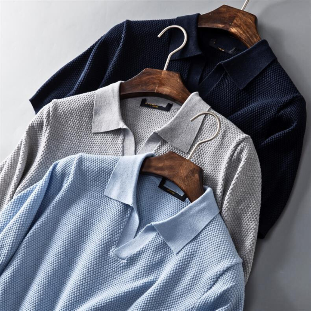 Polo en Maille San Merino
