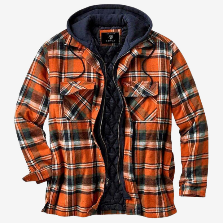 Thierry - Veste en flanelle intemporelle avec capuche