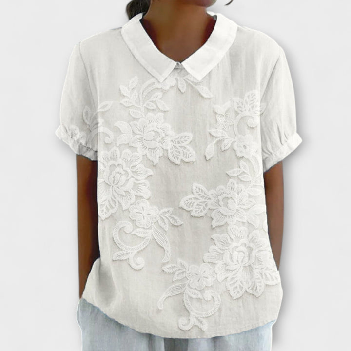 Emma - Chemise avec Imprimé Vintage