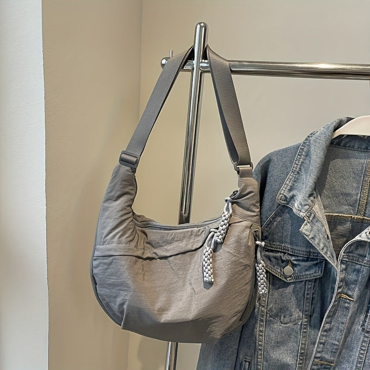 Sac à Bandoulière Élégant en Nylon pour Femme