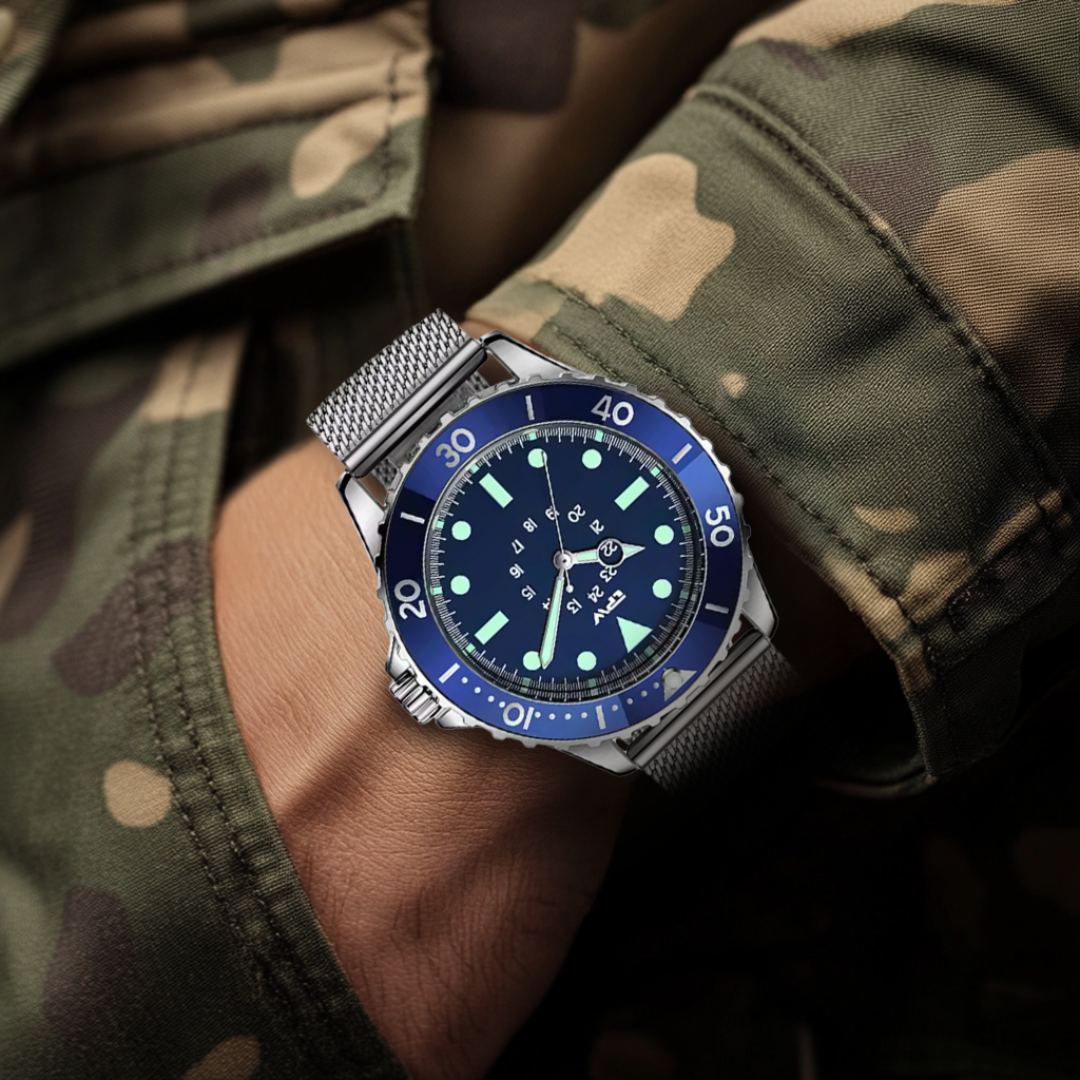 Taktisk™ – Montre de Plongée Tactique Étanche