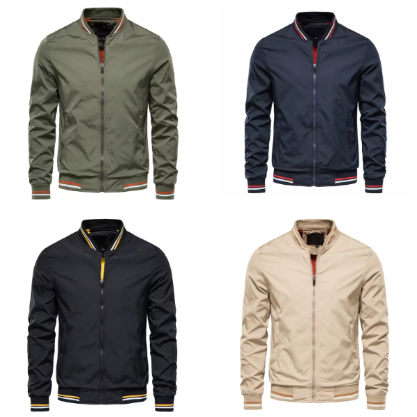 Alain | Veste bomber élégante