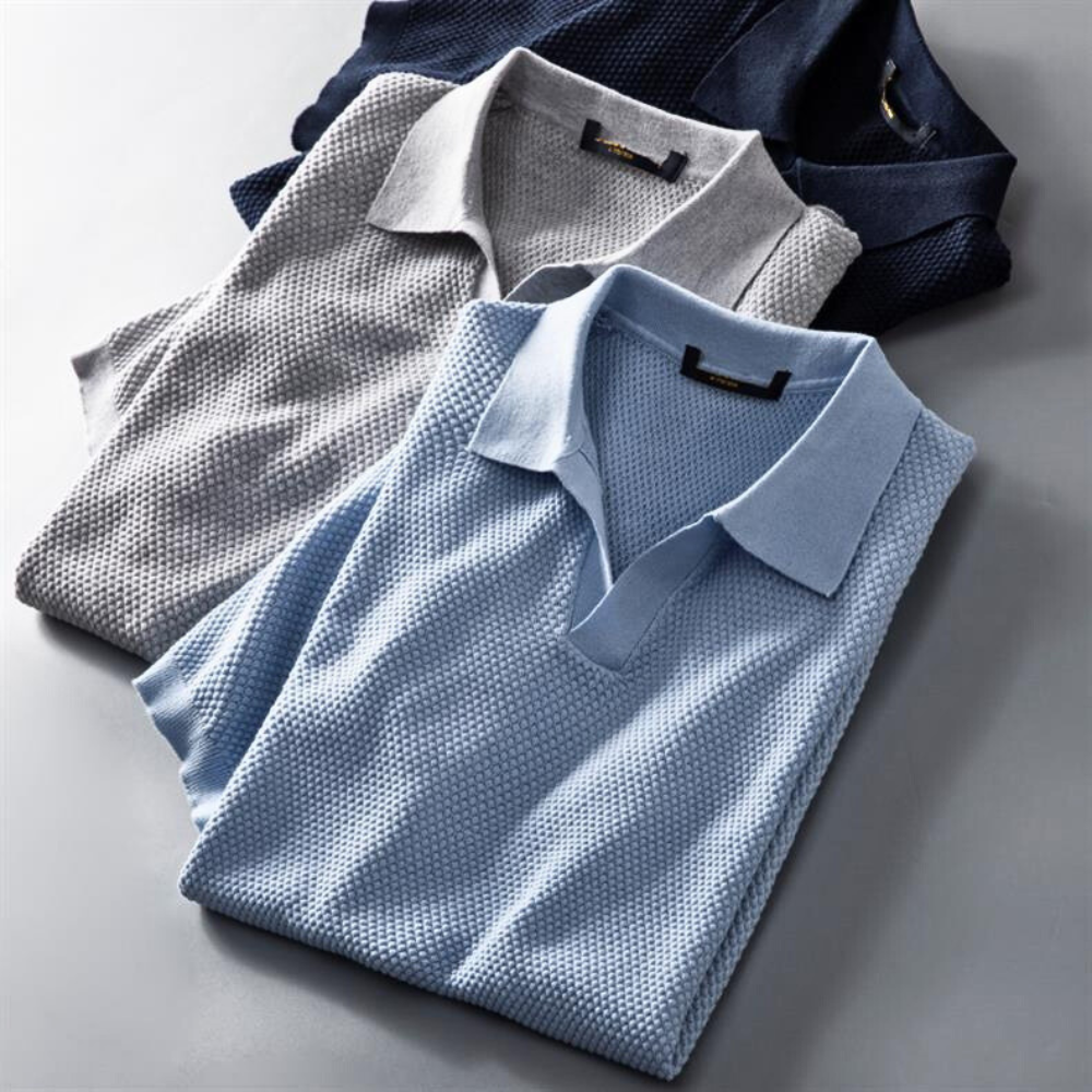 Polo en Maille San Merino